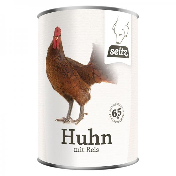 Seitz Hundefutter Huhn mit Reis 400g